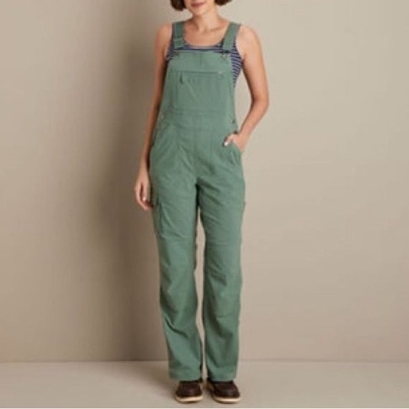 Duluth Trading Co Pants - Duluth Trading Co Women's Heirloom Gardening Bib Overalls Green XL